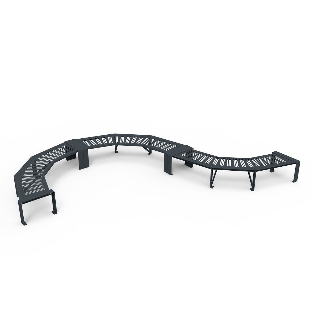 Banquette courbe Basik – Image 7