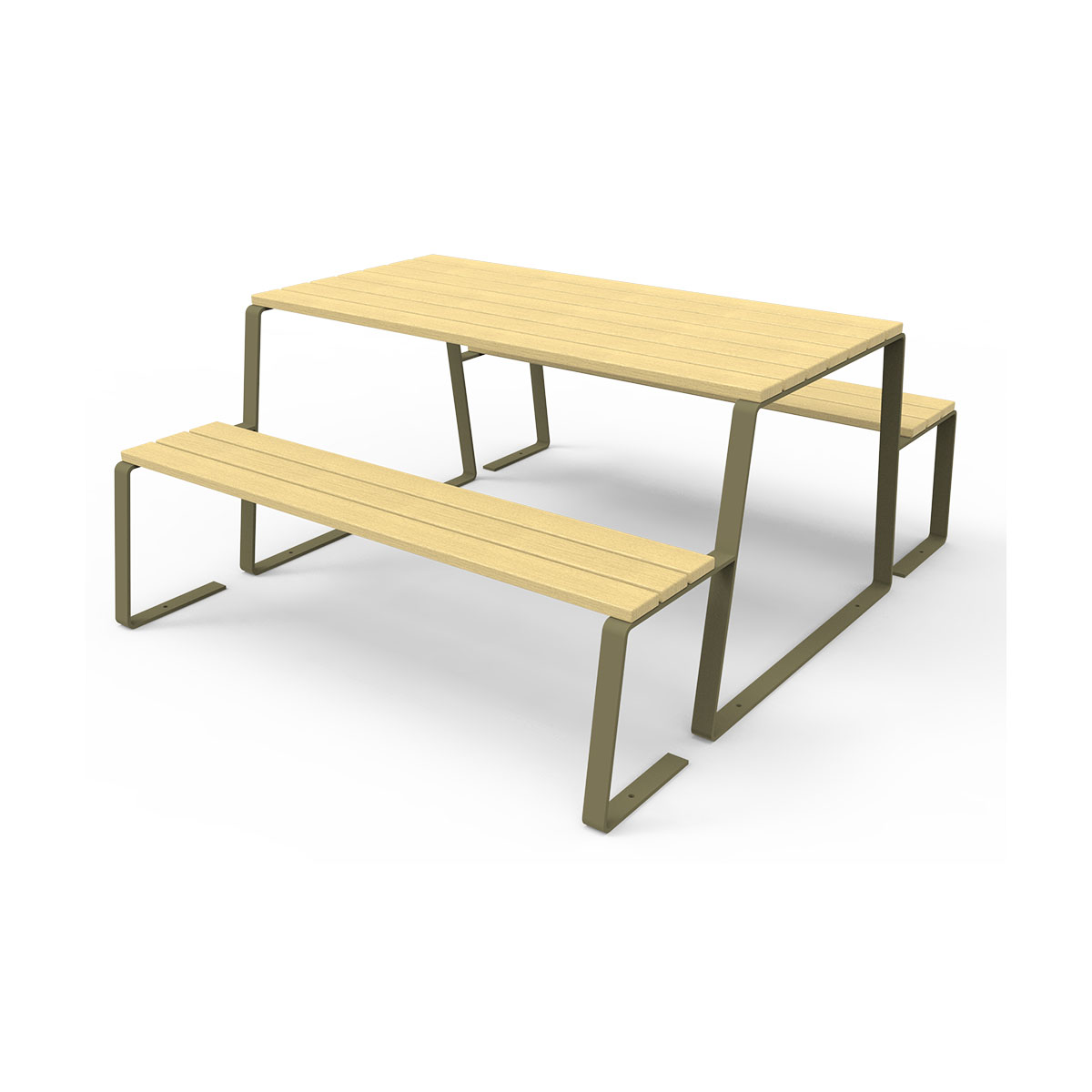 Ensemble pique-nique Feel 2 bancs – Image 2