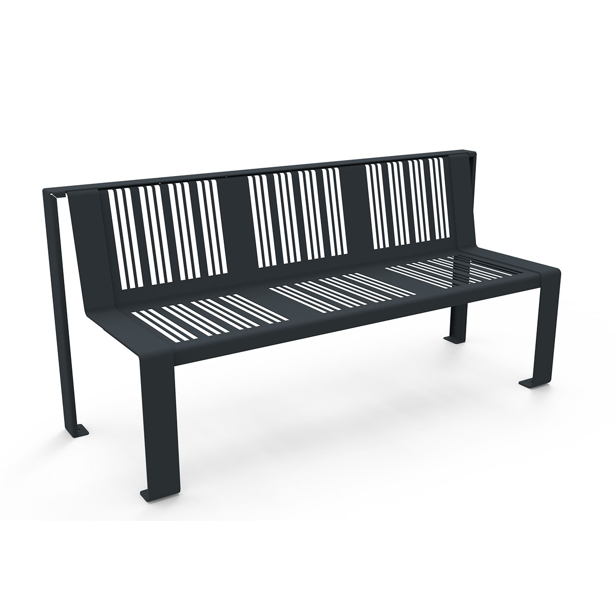 Banc Basik avec accoudoirs – Image 3