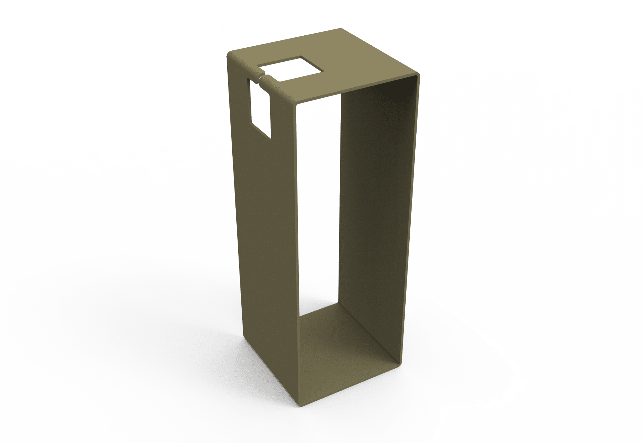 guyon mobilier urbain borne de voirie en métal STIL ral 6013